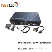 LED -valgustus Madrixi tarkvara Comptatible DVI kontroller